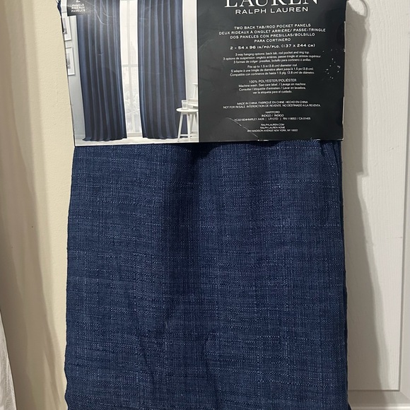 Ralph Lauren Curtain Panel set (2 panels) - Picture 2 of 4